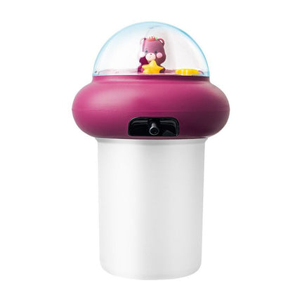 Lila automatisk skumtvålpump för barn