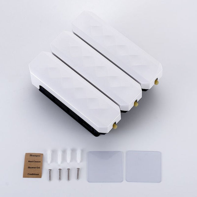 Väggmonterad vit design tvålpump