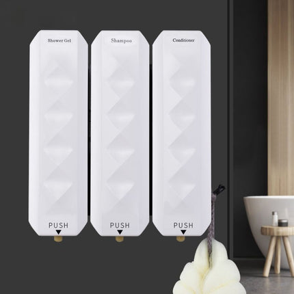 Väggmonterad vit design tvålpump