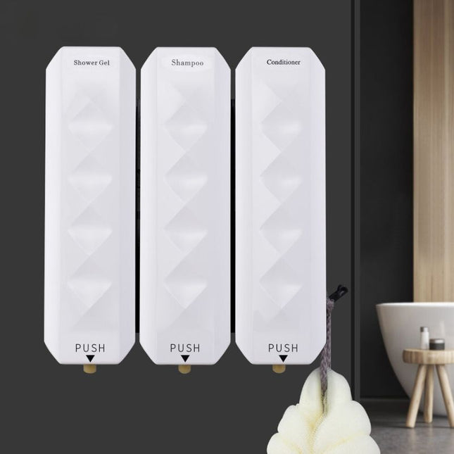 Väggmonterad vit design tvålpump