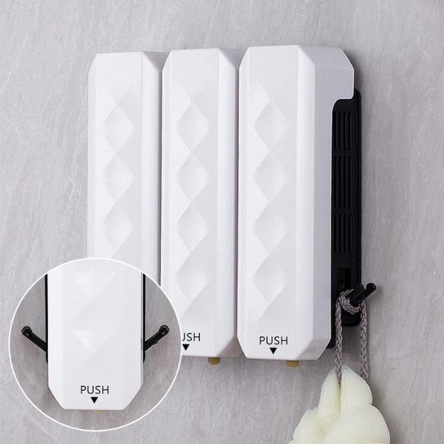 Väggmonterad vit design tvålpump