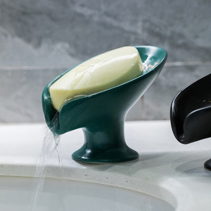 Elegant tvålkopp i marmor-design
