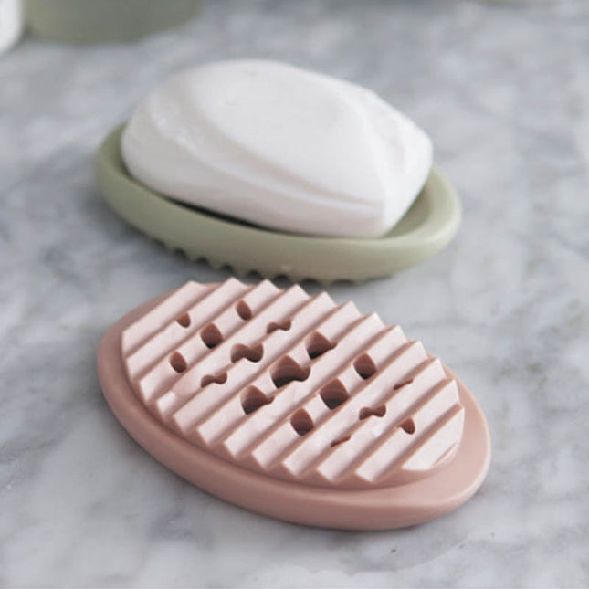 Flexibel och dränerande tvålkopp i silikon