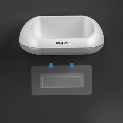 Väggmonterad tvålhållare för badrum