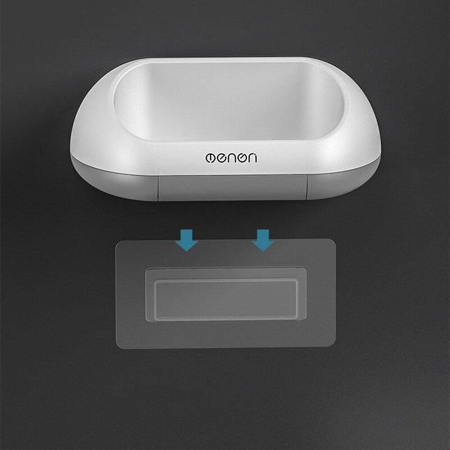 Väggmonterad tvålhållare för badrum