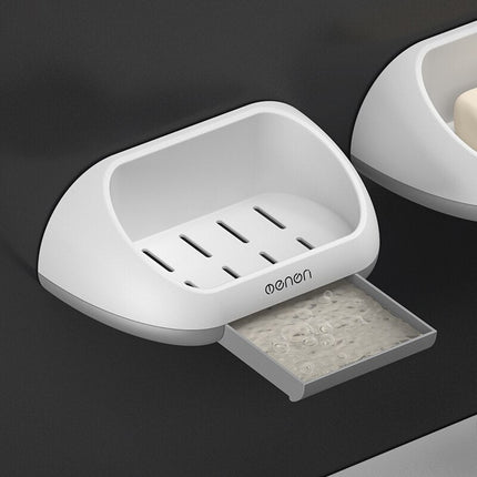 Väggmonterad tvålhållare för badrum