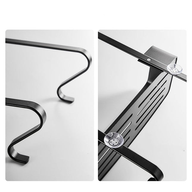 Hängande duschhylla i rostfritt stål