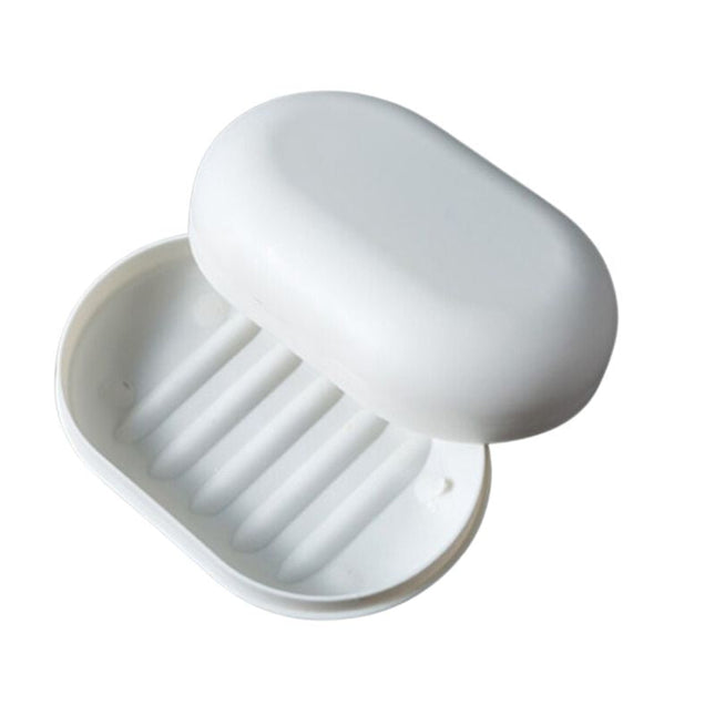 Tät och kompakt tvålask för resa