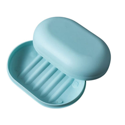 Tät och kompakt tvålask för resa