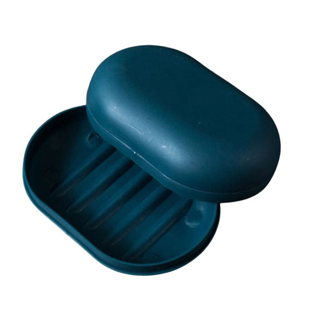 Tät och kompakt tvålask för resa