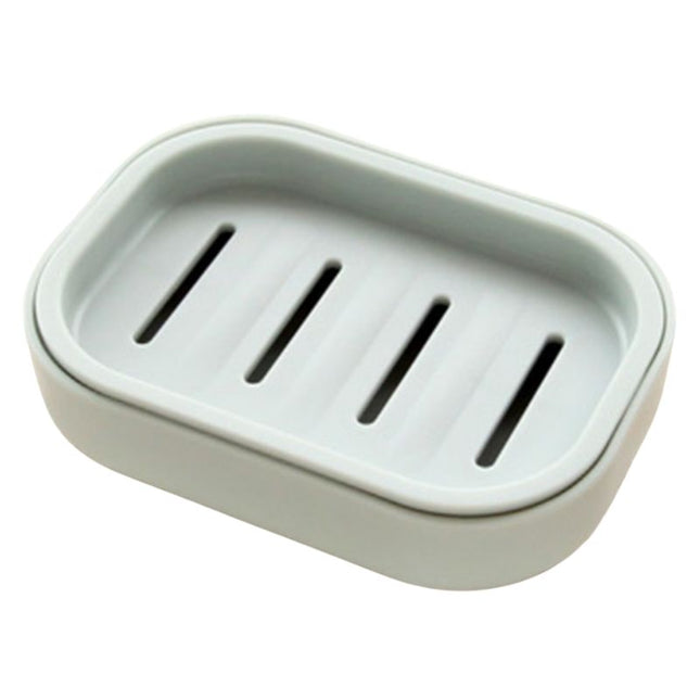 Praktisk tvålask med dränering för badrum