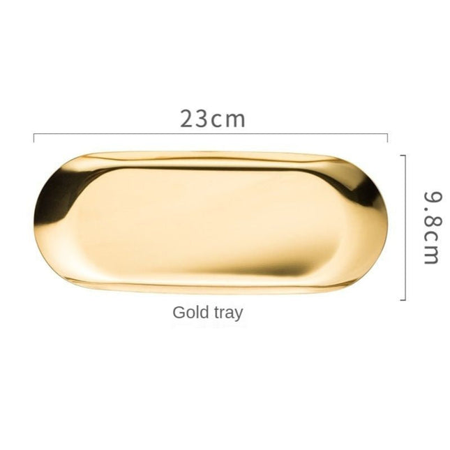 Guldfärgad designtvålpump för badrum