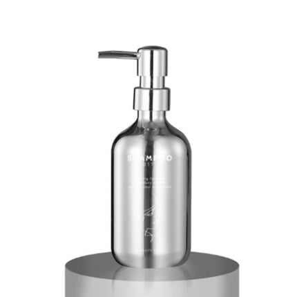 Kromad tvålpump i rostfritt stål