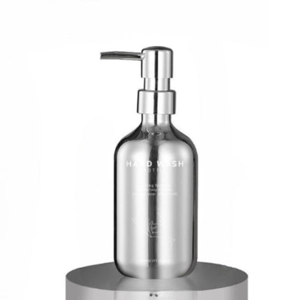 Kromad tvålpump i rostfritt stål