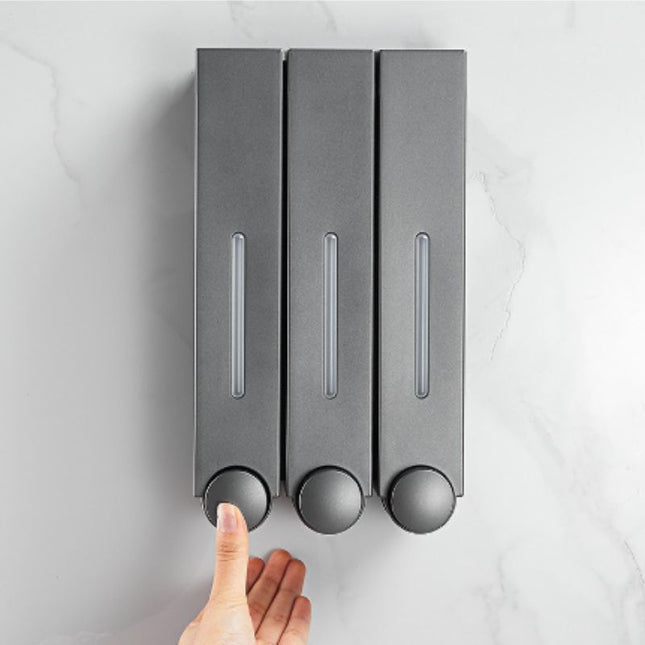 Väggmonterad dispenser för flytande tvål