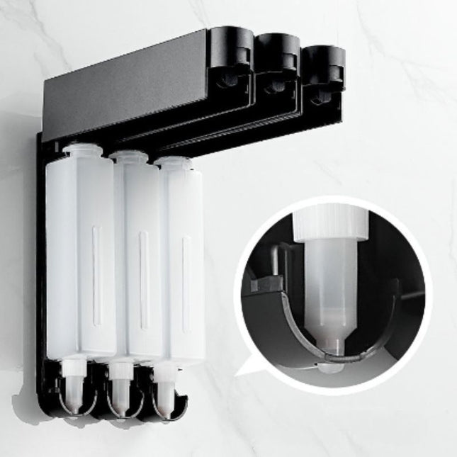 Väggmonterad dispenser för flytande tvål