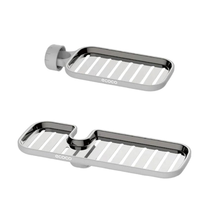 Justerbar duschhylla för montering på duschstång