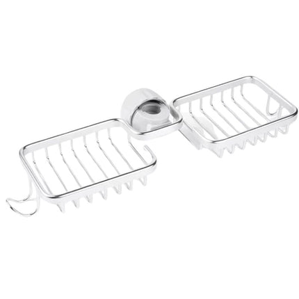 Dubbel tvålhållare för duschstång