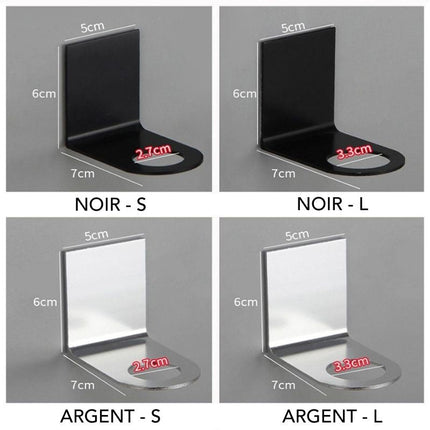 Självhäftande väggfäste för schampoflaskor