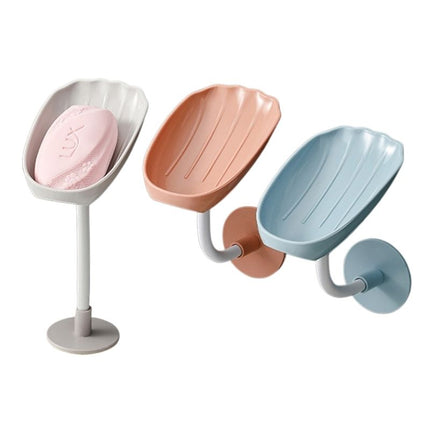 Originell lövformad tvålkopp på fot