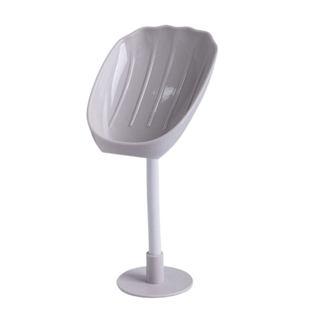 Originell lövformad tvålkopp på fot