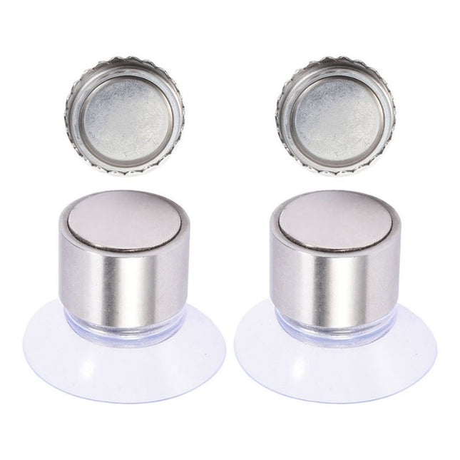 Magnetisk tvålhållare med sugpropp 2-pack