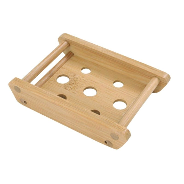 Dränerande tvålkopp helt i bambu