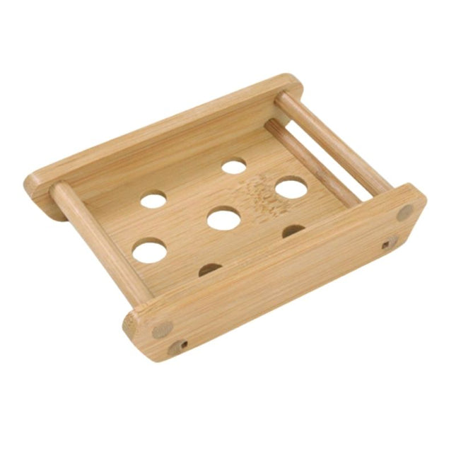 Dränerande tvålkopp helt i bambu