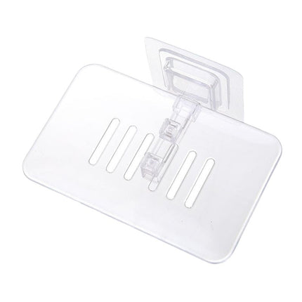 Självhäftande tvålhållare i plast för dusch