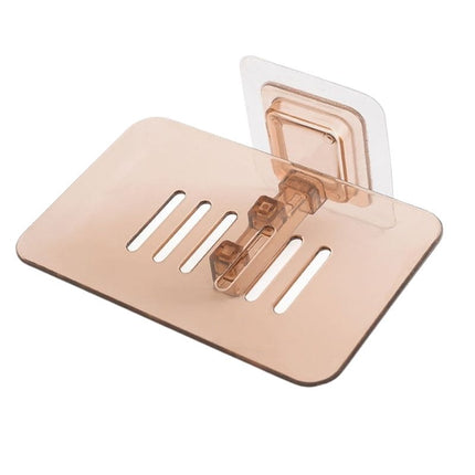 Självhäftande tvålhållare i plast för dusch