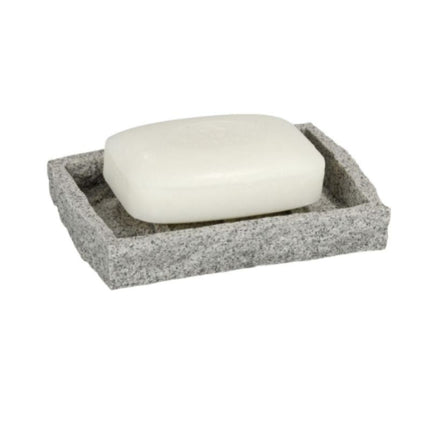 Rektangulär tvålhållare med graniteffekt