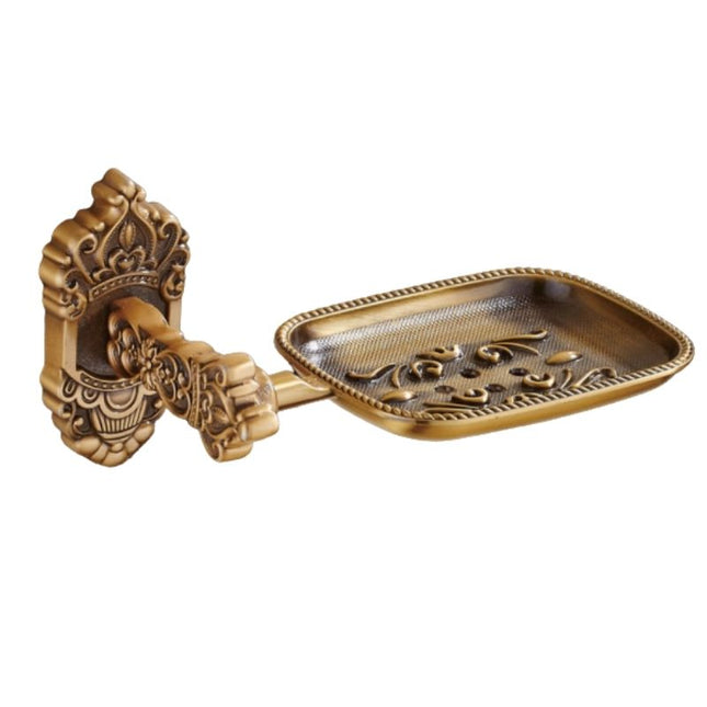 Väggmonterad tvålhållare i antik stil