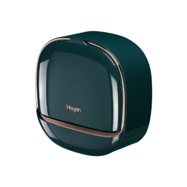 Modern väggmonterad tvålask med lock