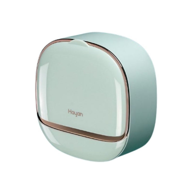 Modern väggmonterad tvålask med lock