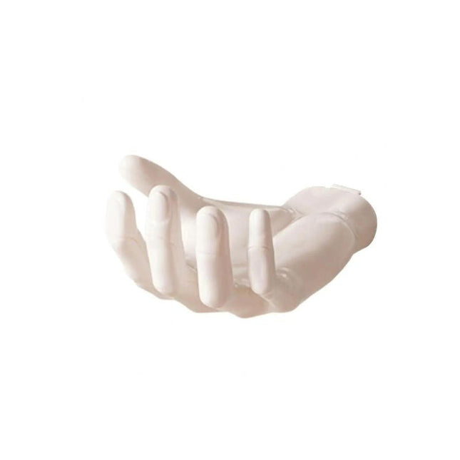 Unik väggmonterad tvålhållare formad som hand