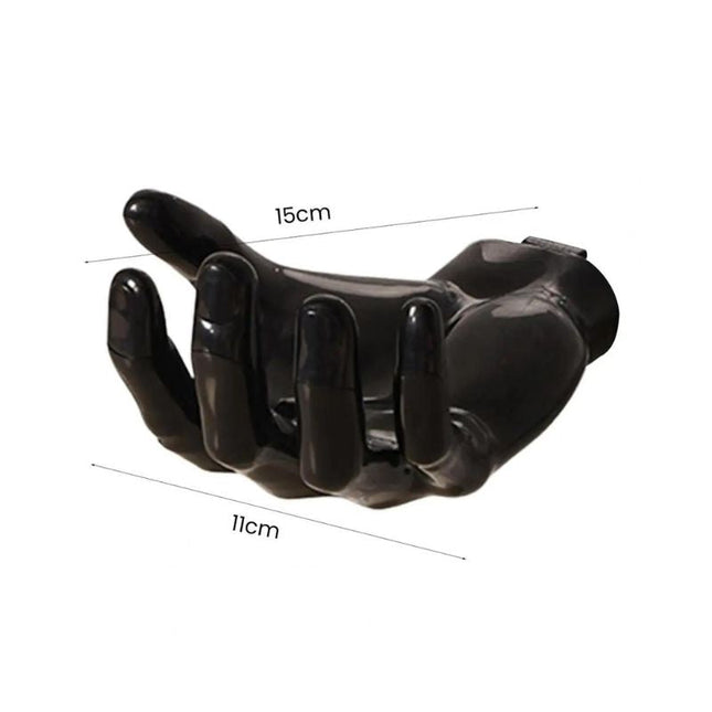 Unik väggmonterad tvålhållare formad som hand