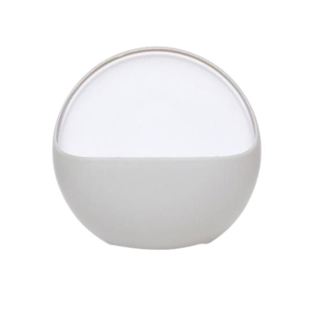 Liten väggmonterad tvålhållare med sugpropp