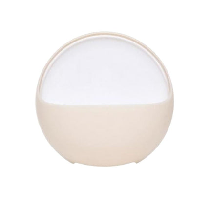 Liten väggmonterad tvålhållare med sugpropp