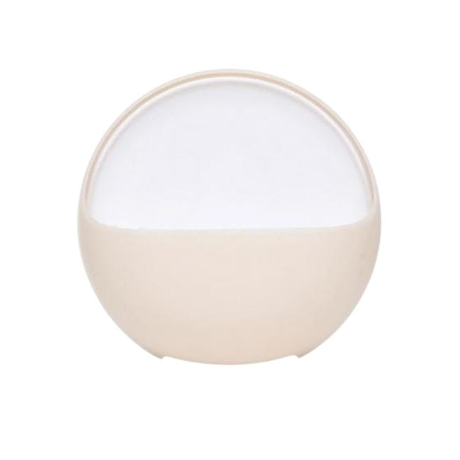 Liten väggmonterad tvålhållare med sugpropp