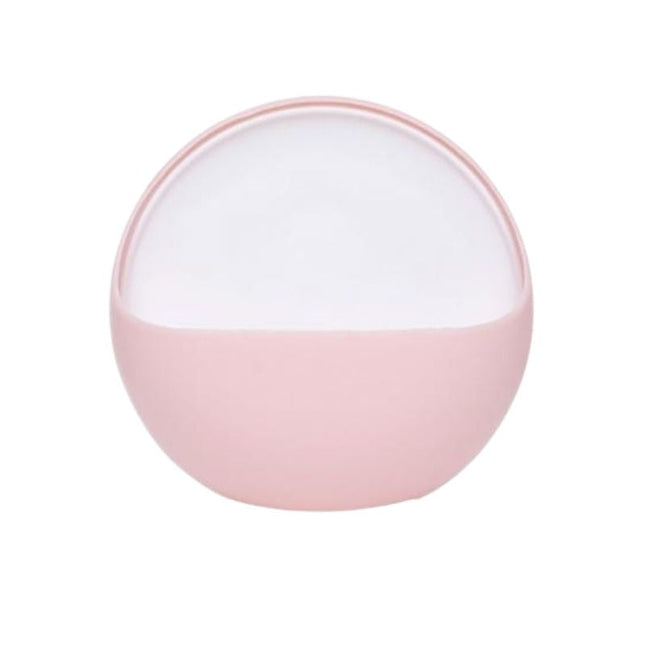 Liten väggmonterad tvålhållare med sugpropp