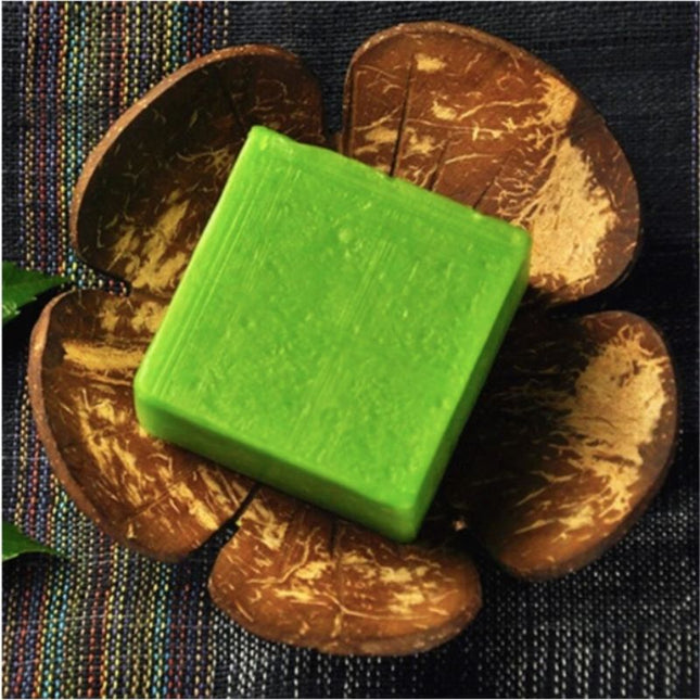 Naturlig tvålkopp av äkta kokosnöt