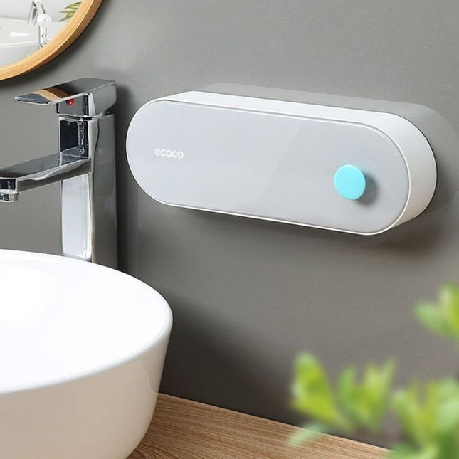 Väggmonterad tvålbox med dränering