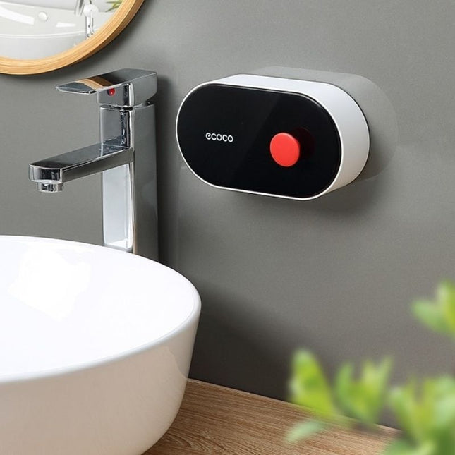 Väggmonterad tvålbox med dränering