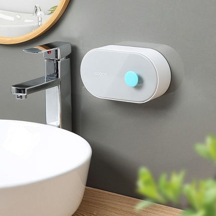 Väggmonterad tvålbox med dränering