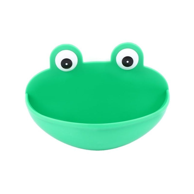 Rolig tvålhållare för barn i groddesign