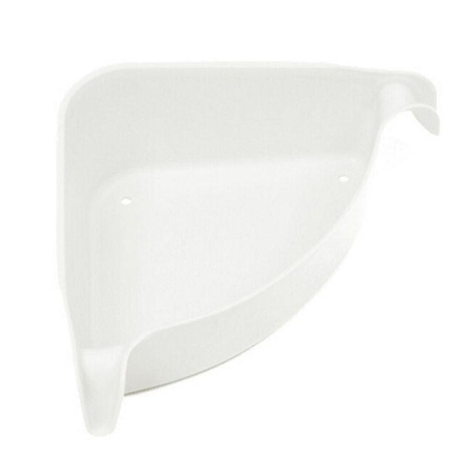 Självhäftande hörnhylla i plast för dusch