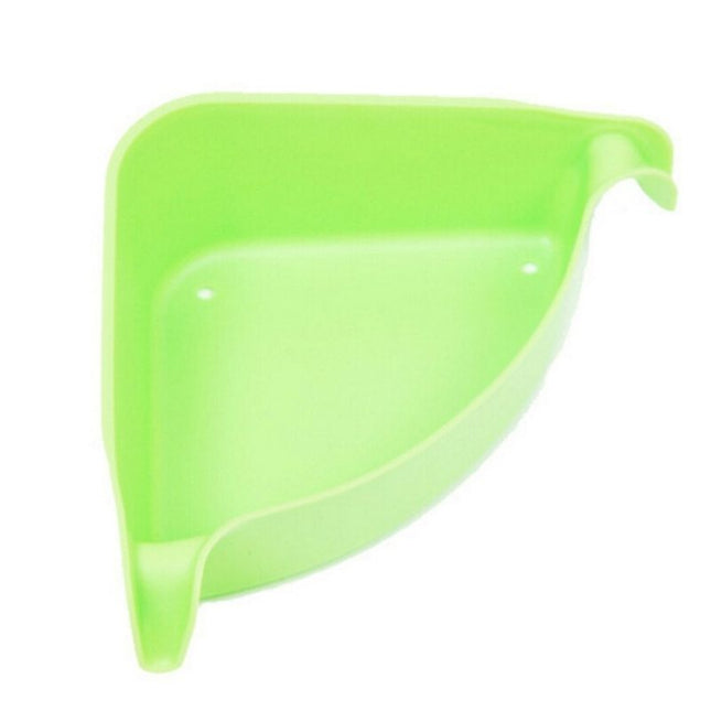 Självhäftande hörnhylla i plast för dusch