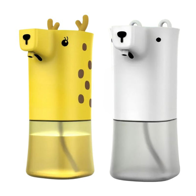 Automatisk skumpump för barn giraff