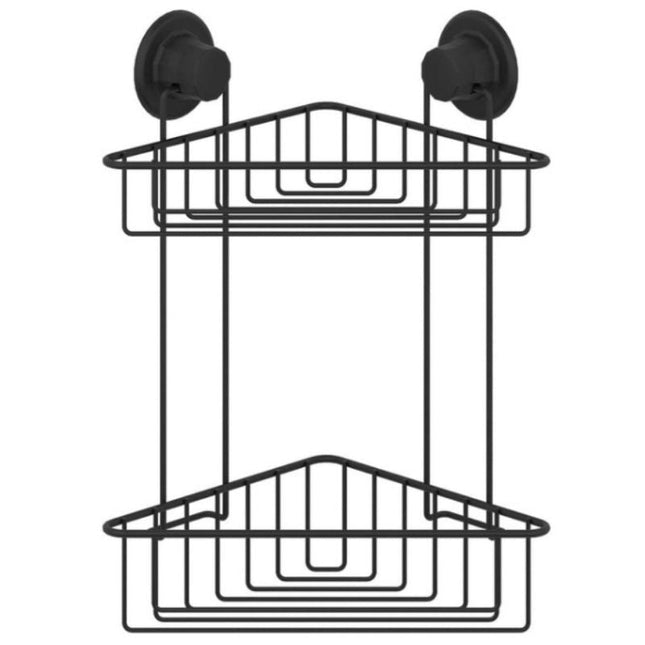 Duschhylla för hörn med två plan
