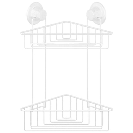 Duschhylla för hörn med två plan